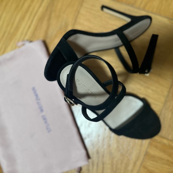 STUART WEITZMAN Sandals
Crystal Studded Ankle Strap Sandals - Picture 6 of 6